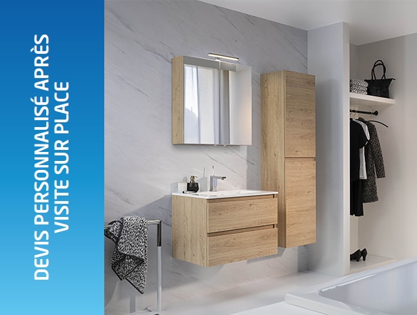Remplacement du lavabo par un meuble de salle de bain copie